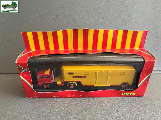 Voiture Miniature Semi Remorque Renault Transport Chevaux Pinder Verem 802 1/50