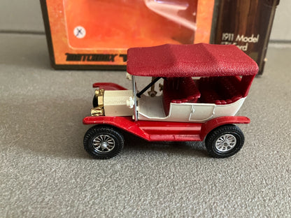 Ancienne Voiture Miniature 1911 Model T Ford Matchbox 1/42