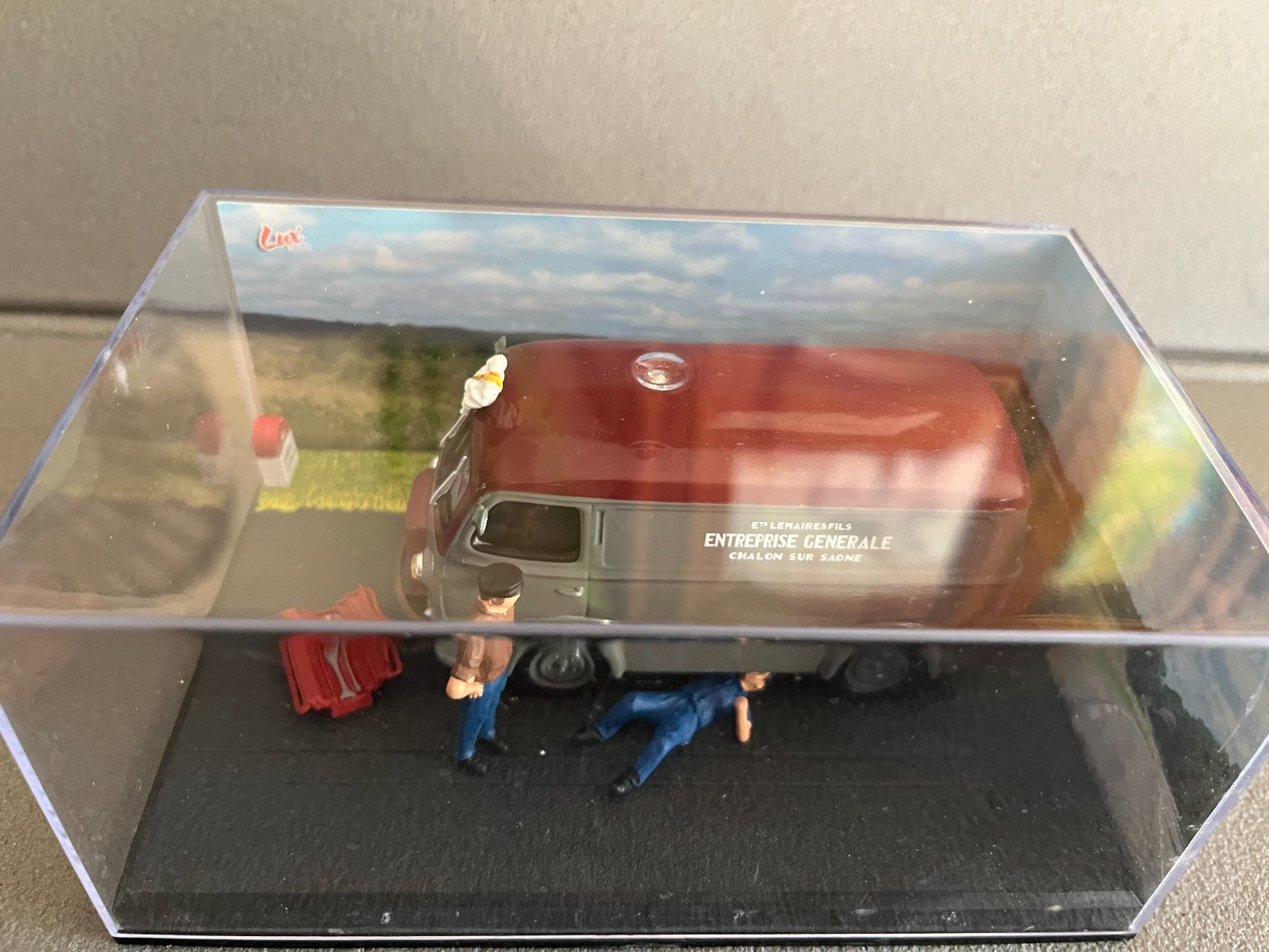 Voiture Miniature Peugeot D3A Etape 48 La Route Bleue RN7 1/43