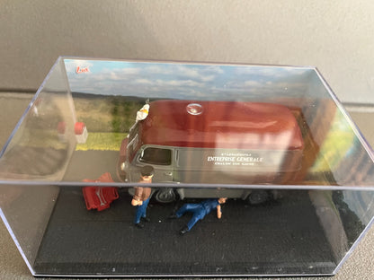 Voiture Miniature Peugeot D3A Etape 48 La Route Bleue RN7 1/43