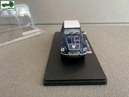 Voiture miniature Citroen 2cv 2 cv Dyane Caban Auto Plus Hachette 1/43