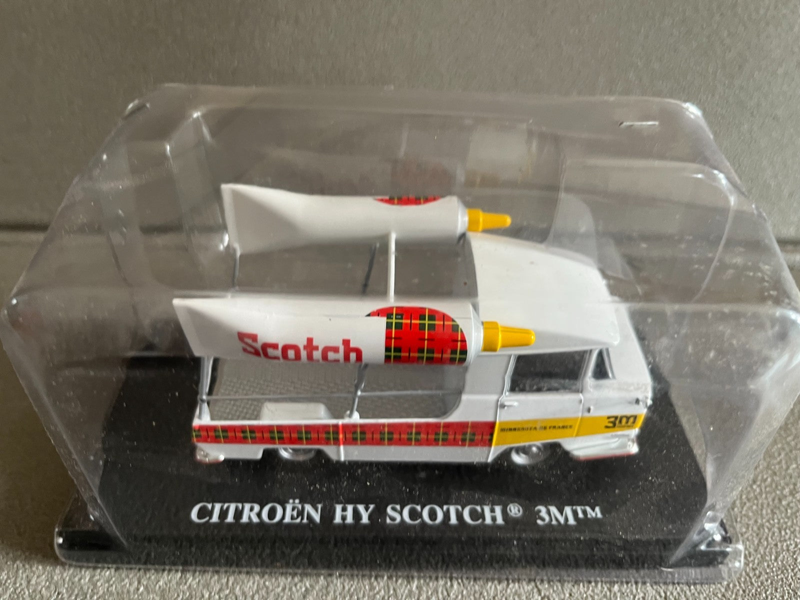 Voiture miniature Camion Citroen HY Scotch 3M Auto Plus Hachette 1/43