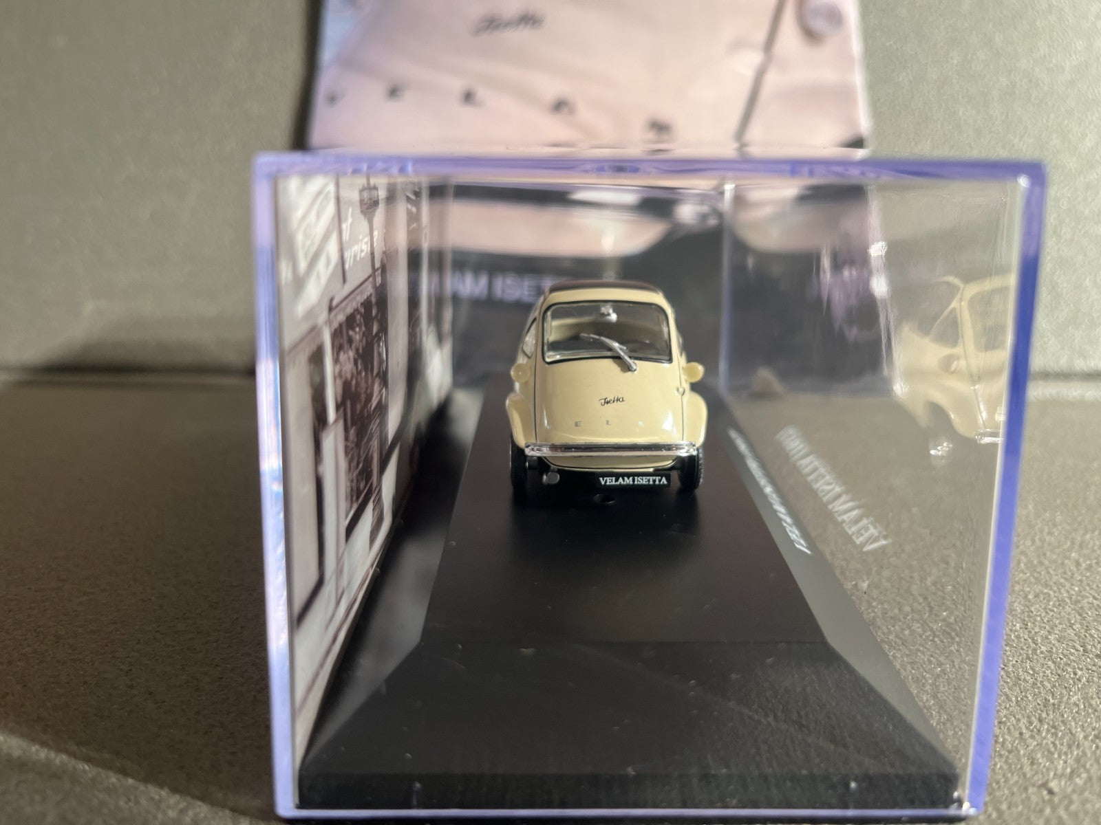 Voiture Miniature Velam Isetta 1957 Micro-Voitures D'Antan Altaya 1/43