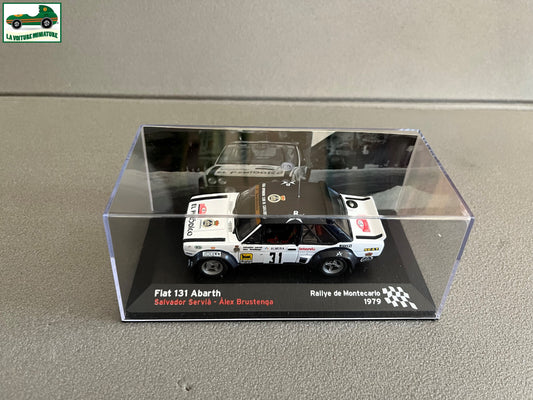 Voiture Miniature Fiat 131 Abarth Rallye Monte Carlo 1979 au 1/43