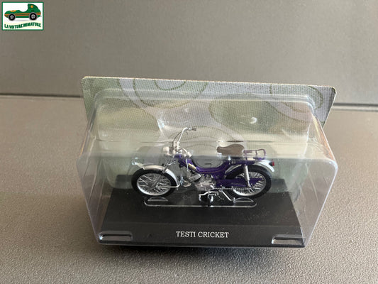 Moto Cyclomoteur miniature Testi Cricket Leo Models 1/18