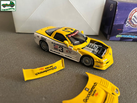 Voiture Miniature Americaine Chevrolet Corvette C5-R 2000 Action au 1/43