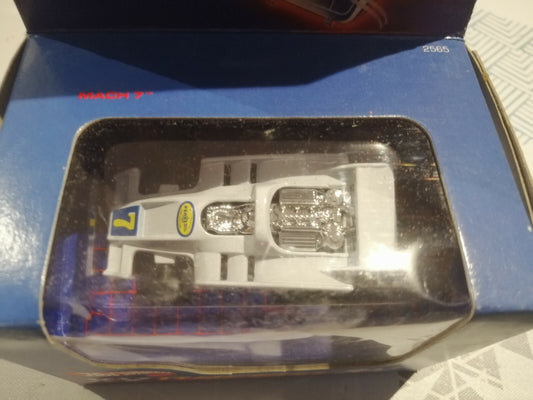  Voiture Miniature Hot Wheels - X-V Racers 1985 MACH 7 Blanche Hotwheels