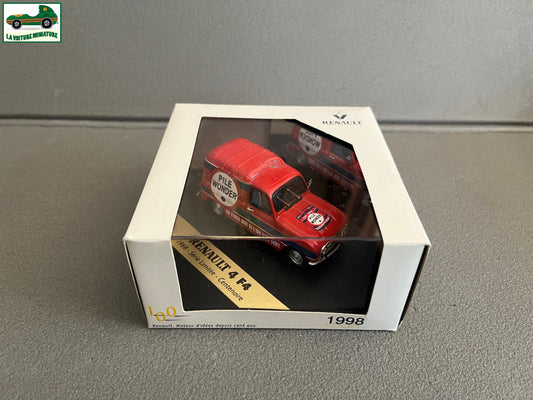 Voiture Miniature Renault 4 F4 Pile Wonder Centenaire Vitesse au 1/43