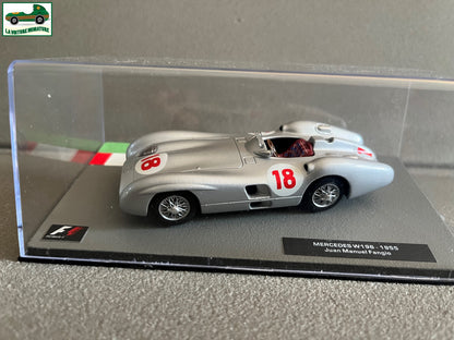 Voiture miniature Formule 1 F1 Mercedes W196 Fangio 1955 au 1/43