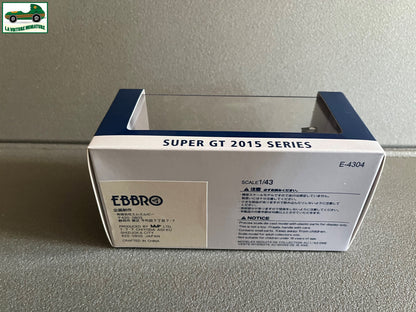 Voiture Miniature B-Max NDDP GT-R Super GT300 2015 Ebbro au 1/43