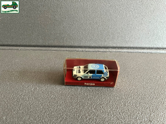 Voiture Miniature Volkswagen VW Golf GTI Olivetti Herpa au 1/87 HO