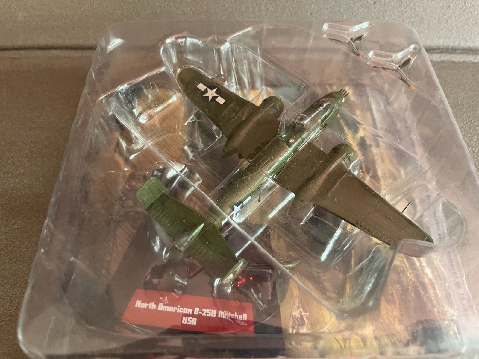 Avion miniature Militaire Bombardier North American B-25H Altaya 1/72