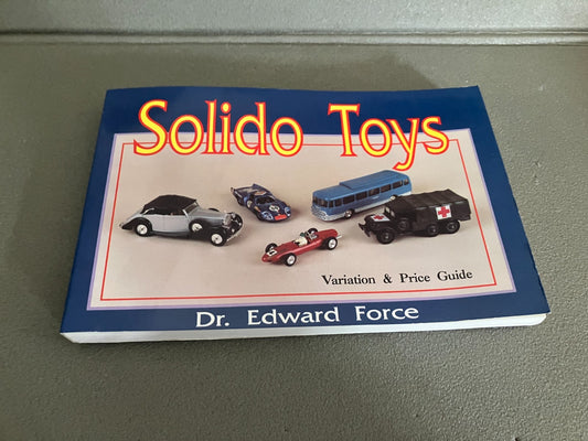 Livre Voiture Automobile Miniature Jouet Metal Solido Toys Edward Force Guide