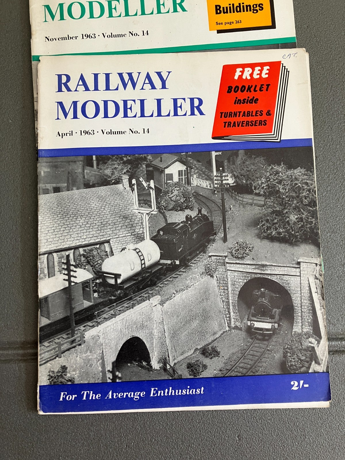 Lot Livre Magazine Revue Modélisme Ferroviaire Railway Modeller 1963 1964