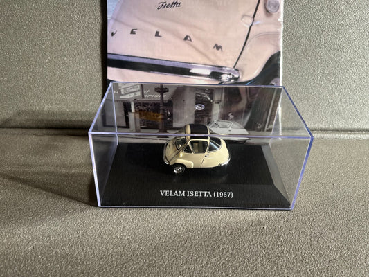 Voiture Miniature Velam Isetta 1957 Micro-Voitures D'Antan Altaya 1/43
