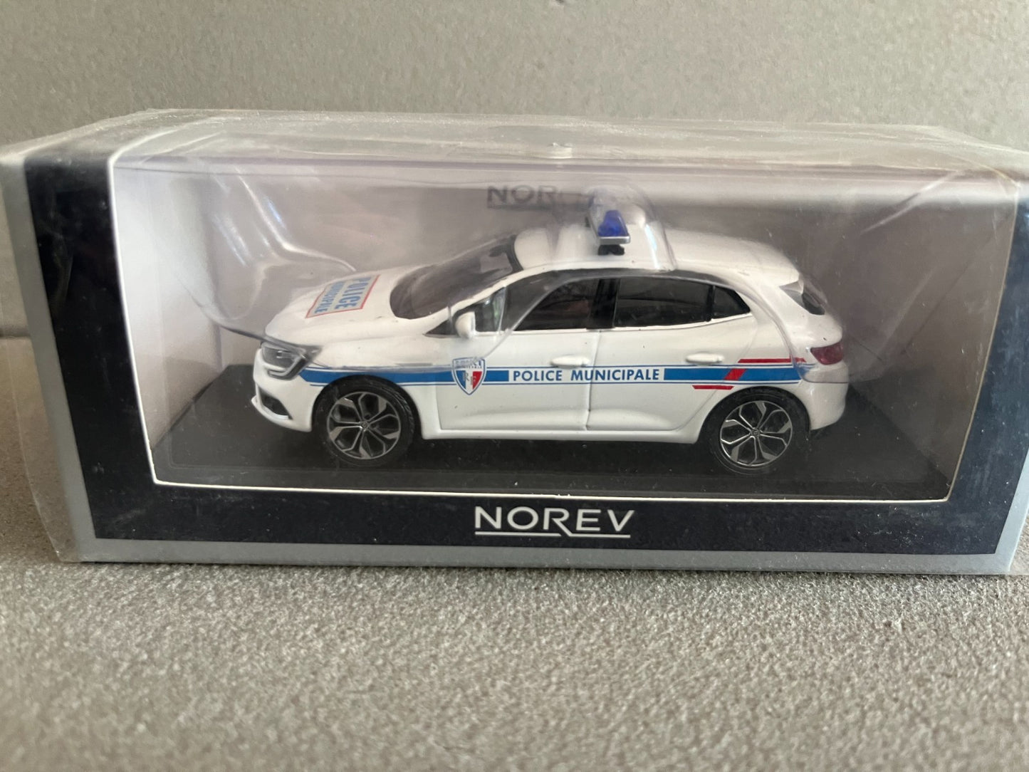 Voiture Miniature Renault Megane Police Municipale 2016 Norev au 1/43