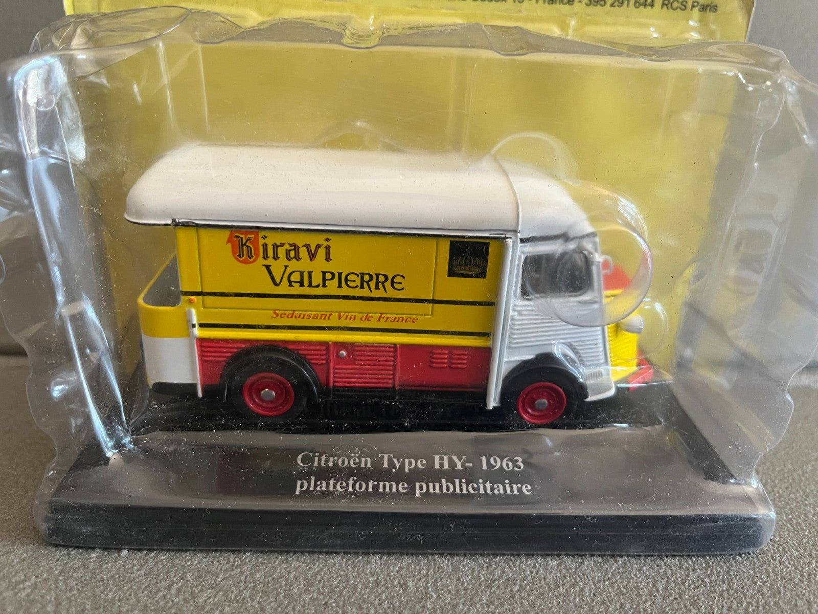 Voiture Miniature Citroen Type HY 1963 Kiravi Valpierre Eligor Hachette au 1/43