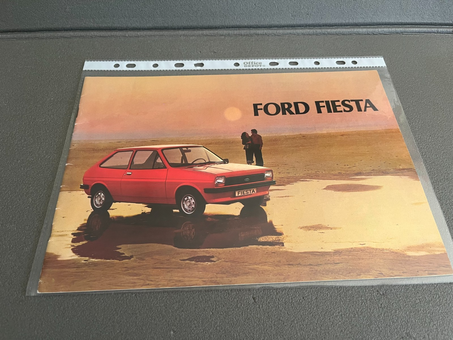Ancien Dépliant Brochure Documentation Automobile Ford Fiesta