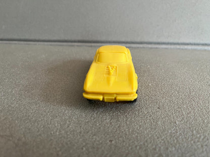 Voiture Miniature Ancien Corvette Stelco Vinyl Line Germany Plastique Gomme