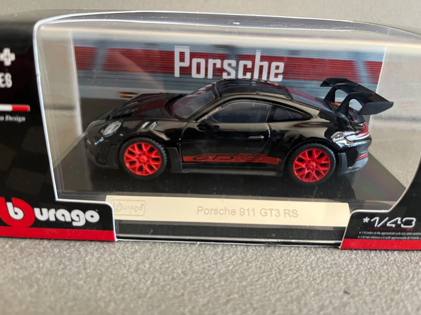 Voiture miniature Collection Porsche 911 GT3 RS Burago 1/43
