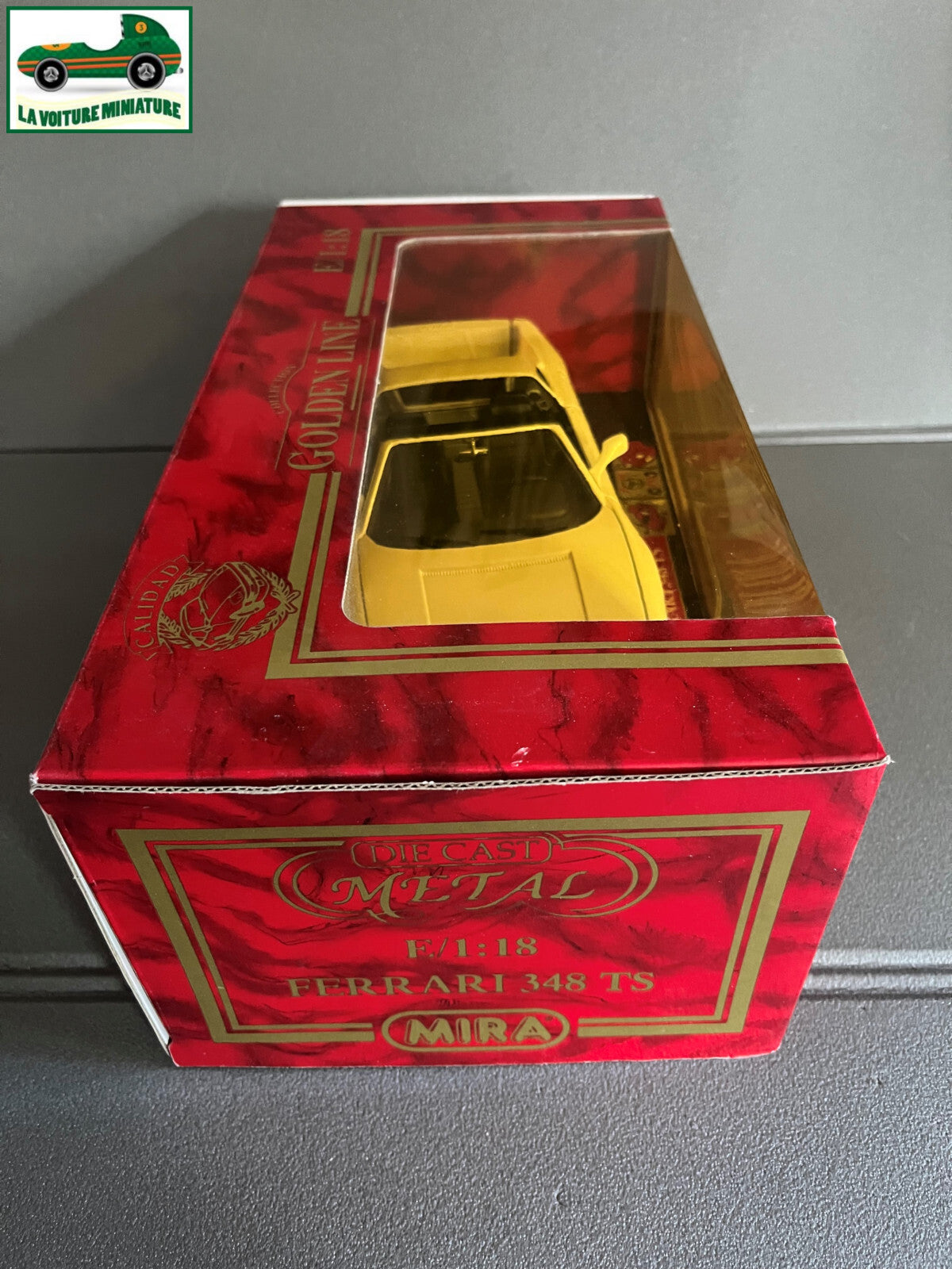 Voiture miniature Ferrari 348 TS Mira au 1/18