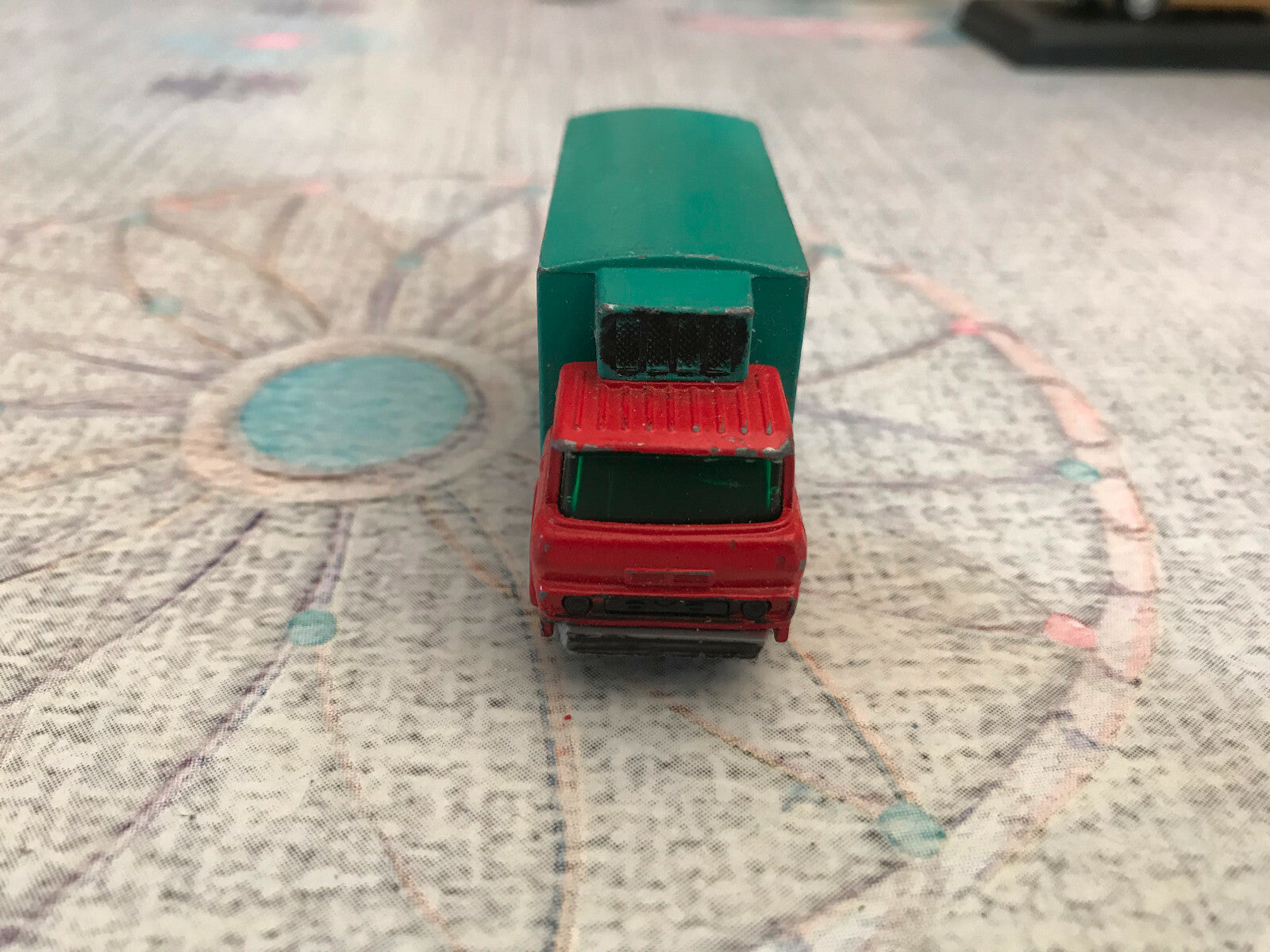 Voiture Miniature Camion Matchbox Series 44 Foden Refrigerator Truck Lesney