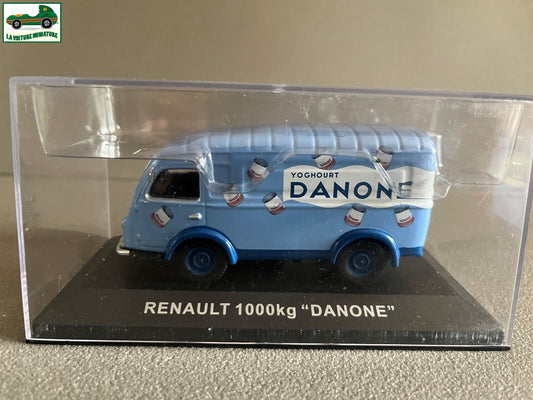 Voiture Miniature Renault 1000kg Danone au 1/43