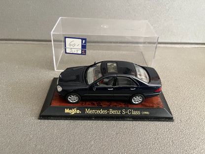 Voiture Miniature Mercedes Benz S Class 1998 Maisto 1/43