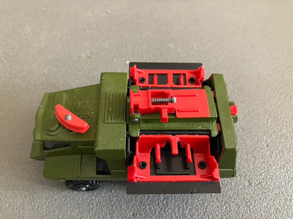 Ancienne Miniature Voiture Matchbox Battle Kings K-III Missile Launcher Lesney