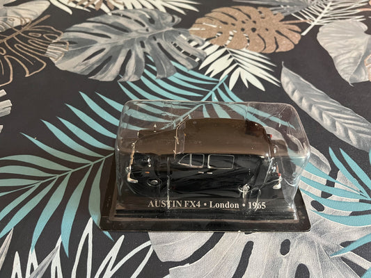 Voiture Miniature Austin FX4 London 1965 Taxi Du Monde au 1/43 Altaya