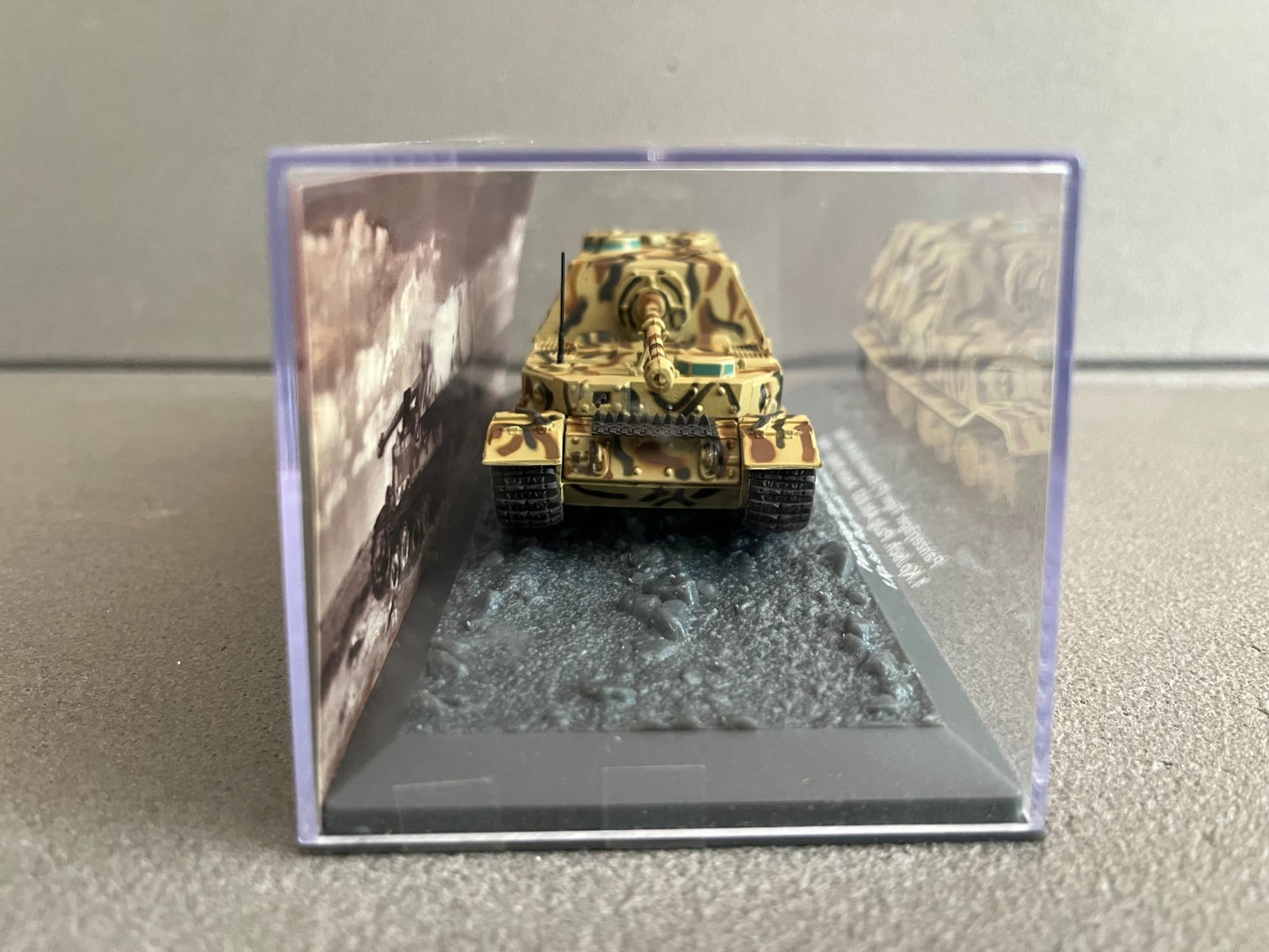 Miniature Militaire Char Tank Blindé Panzerjager Tiger P Elefant Altaya 1/72