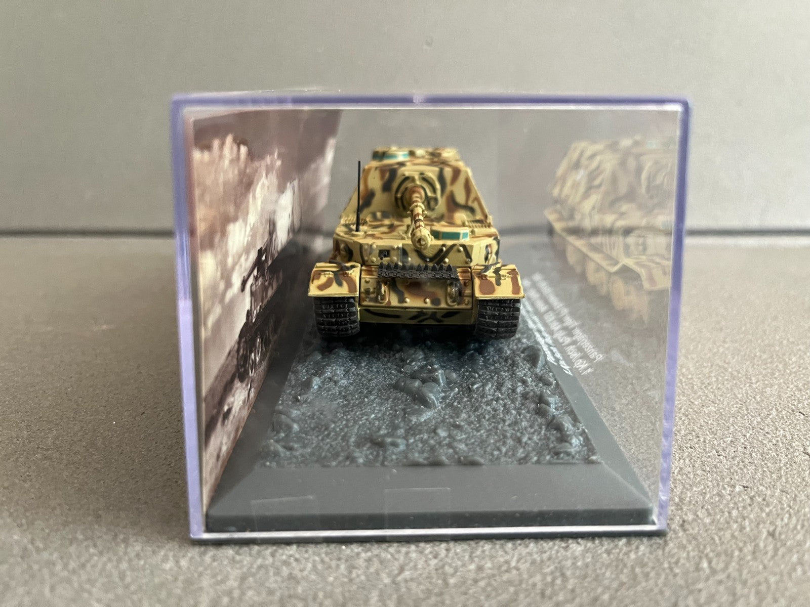 Miniature Militaire Char Tank Blindé Panzerjager Tiger P Elefant Altaya 1/72