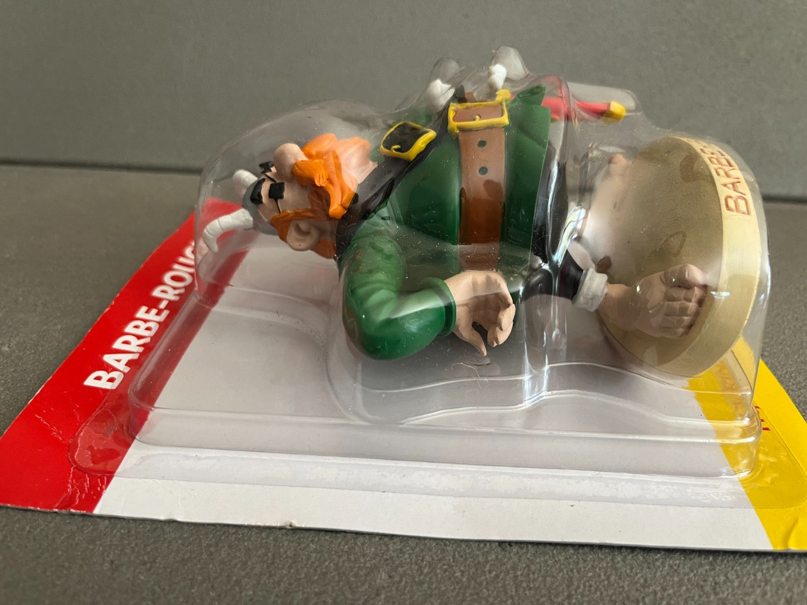 Figurine de Collection Astérix Obélix Barbe Rouge Plastoy Atlas