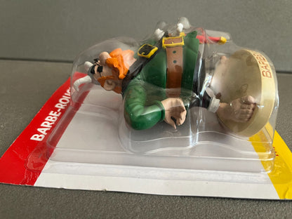 Figurine de Collection Astérix Obélix Barbe Rouge Plastoy Atlas
