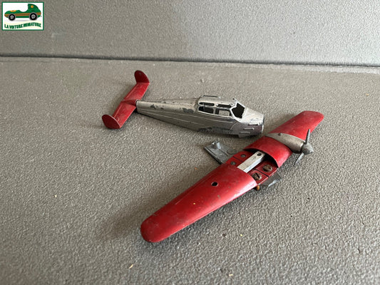 Ancienne Miniature Avion Airplane Solido Demontable Epave