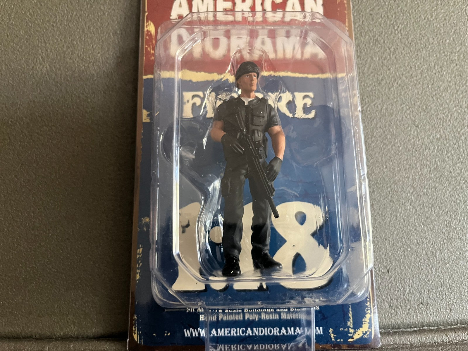 Figurine de Collection Militaire American Diorama Swat Chief 1/18
