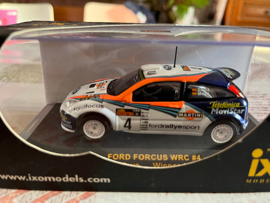 Voiture Miniature Ford Focus WRC Rallye Argentine 2002 Ixo au 1/43