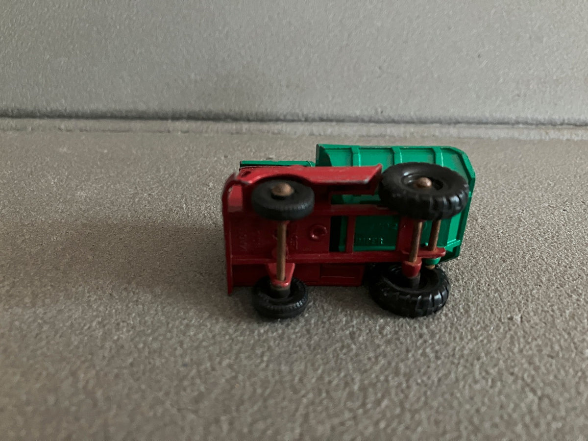 Ancienne Voiture Miniature Camion Muir-Hill Dumper Matchbox Lesney England