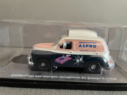 Voiture miniature Renault Colorale Aspro Auto Plus Hachette 1/43