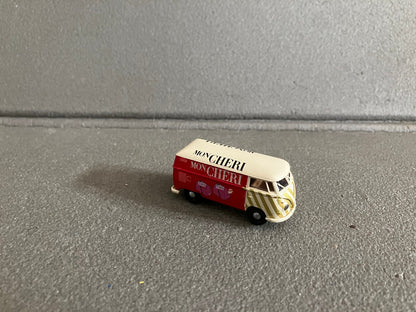 Voiture Miniature Volkswagen Combi T1 Bulli VW Mon Chéri Brekina 1/87 HO