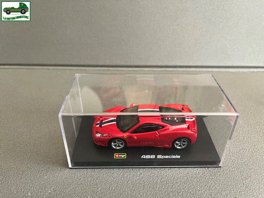 Voiture miniature Collection Ferrari 458 Speciale Burago Signature 1/43