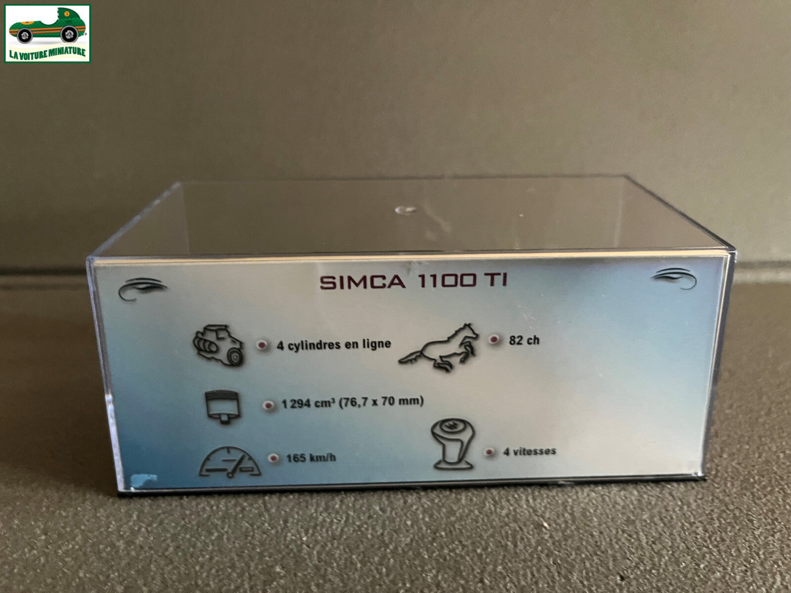 Voiture Miniature Simca 1100 TI 1973 au 1/43 Ixo Altaya
