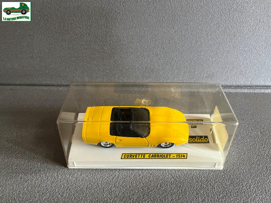 Voiture Miniature Chevrolet Corvette Cabriolet 1514 Solido au 1/43