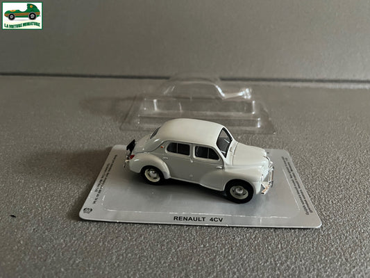 Voiture Miniature Renault 4CV IST DeAgostini Ixo Presse au 1/43