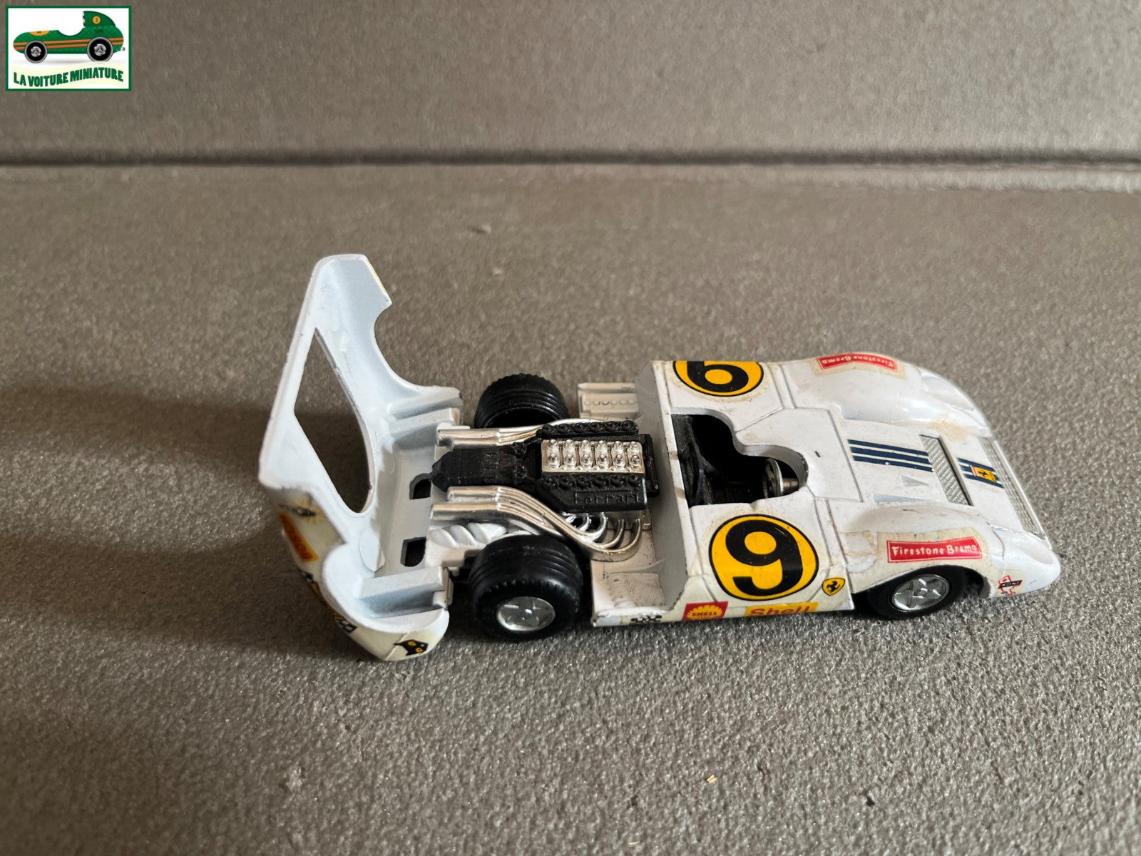Ancienne Voiture Miniature Ferrari P312 Mercury Made in Italy 1/43