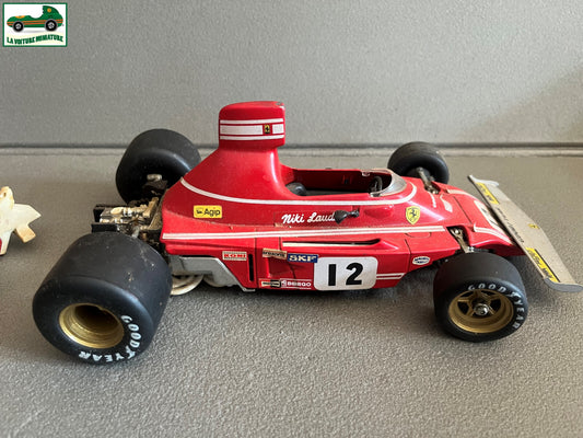 Ancienne Voiture Miniature Ferrari 312 B3 Lauda F1 Polistil Italy au 1/16
