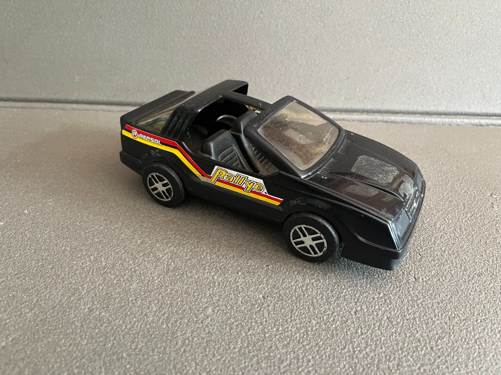 Jouet Ancien Voiture Miniature Plastique Rallye Repsol Gozan Spain