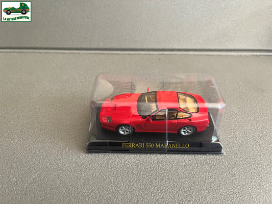 Voiture miniature Collection Ferrari 550 Maranello Ixo Fabbri 1/43