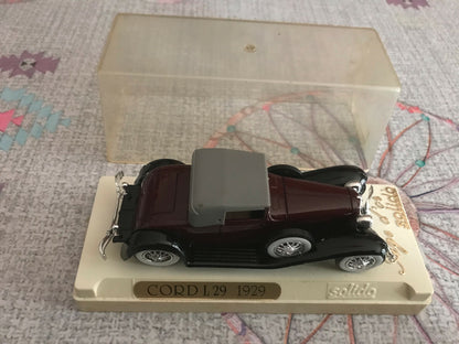 Voiture miniature Cord L29 1929 Solido au 1/43