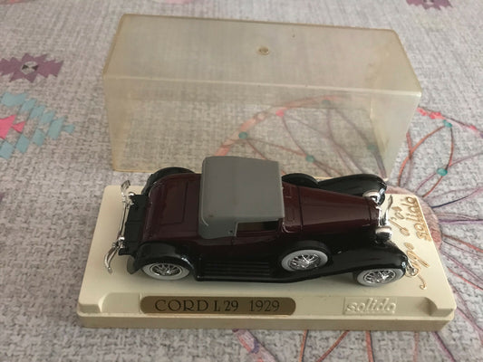 Voiture miniature Cord L29 1929 Solido au 1/43